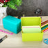 BTSKY 6 Pack 3 x 5 inch Index Card Box - Index Card Holder Notecard Box Recipe Card Box Plastic Storage Organizer for Filling Index Cards, Note cards, Flashcards, Recipes and Addresses(Colorful) by BTSKY