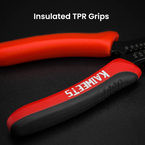 KAIWEETS Wire Cutters 6-Inch Flush Pliers, Handy Diagonal Cutters with Supplementary Stripping