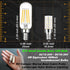 12V 40W E12 LED Candelabra Light Bulbs 4W Daylight White 6000K 450Lm Low Voltage AC12-24V/DC10-30V for RV Camper Marine