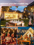 50 25+1 ST38 Dimmable Bulbs, Svater Outdoor String Lights, FT Patio String Lights with LED Shatterproof Waterproof
