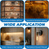 60W Bulbs (6-Pack) 60 T10 Bulb, E26 120V, 2700K, Dimmable OHLECTRIC Incandescent Light Watt Tubular Clear Glass, Medium