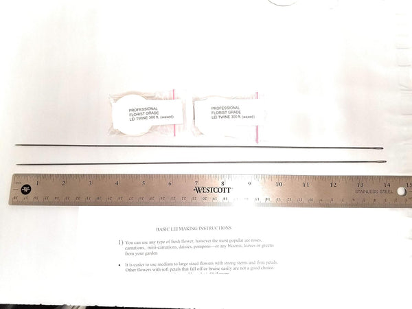Lei Needle 14 inch, 2/Pack