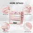 SUPEASY 6 Tier Paper Organizer - 4 Pen Holders, Mesh Desk Organizer Letter Tray with Handle for A4 File Folder