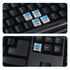Zyghjort 30 3 Mechanical Keyboard Switches, Pcs Pin Blue Keyboard Clicker Replacement Pre-Lubricated Clicky Key