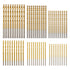 amoolo Titanium Drill Bit Set, 60 pcs Premium 4341 HSS Micro Drill Bits for Wood, Metal, Plastic, Aluminum