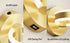 LED Wall Sconces with ON/Off Switch, Gold Rotatable Hardwired Wall Light Fixtures, Built in USB Charging Port, Modern