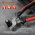 SPEEDWOX 8" Mosaic Nippers with Strong Plastic Breaker Bar, Tile Nippers for Cutting Porcelain Ceramic