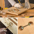 10PCS Countertop Connector, Table Top Fasteners, Miter Draw Bolt Joint Connector, Butcher Block & Furniture Kit