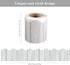 Self Adhesive Wood Bulletin Board Borders, Rustic Classroom Trim for School, Home Decoration, 49.2 Feet (White)
