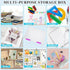 PerKoop 6 Pcs Clear A4 File Box Document Plastic Storage Box, Paper Case, Board Game Storage, Magazine Protector