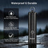 2 Pack 360L 3 Blukar Rechargeable EDC Flashlight, Mini Keychain Flash Light with Lighting Modes, Memory Function