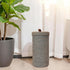 3 Handmade Cotton & Jute Toilet Paper Holder Woven Toilet Paper Stand & Storage Basket with Lid, Freestanding Organizer