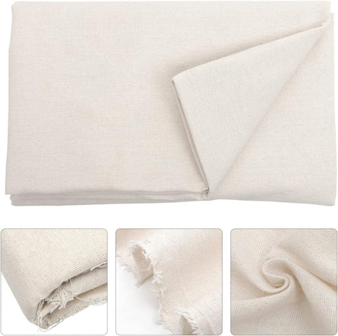 59.05X39.37X0.03In TEHAUX Pre-Cut Lamp Shade Material Linen Fabric Light Cover Diy for Floor Lamp Home Decoration