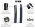 27 PC Dual Wall Adhesive Heat Shrink Kit - Large Diameter, 3:1 Shrink Ratio, Black/Red