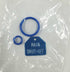 Pack 6 Plumber Tags - Stamped Variety with Tags: Main Water, Hot Water, Gas, and Hose Bib. Quickly Identify Critical