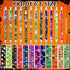 Leinuosen 120 Pcs Halloween Ballpoint Pen Retractable Gel Ink Ghost Pumpkin Spider Pattern Cute Cartoon Office Supplies