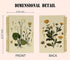 Plant Journal Notebook Aesthetic, Pretty 5.5×8.3 Spiral Bound Notebook with 164 Pages, College School Supplies Aesthetic