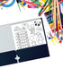 Better Office Products 50-Pack Two Pocket Portfolio Folders, Navy Blue, Letter Size Paper Folders, 50 Pieces, Dark Blue