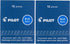 Pilot Namiki IC100 Fountain Pen Ink Cartridge, Blue, 12 Cartridges per Pack (Pack of 2)