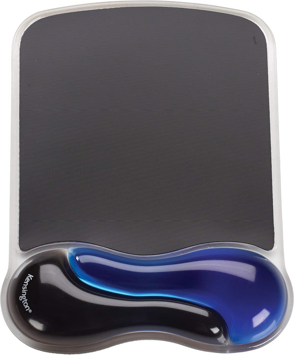 Kensington Duo Gel Mouse Pad with Wrist Rest, Ergonomic Non-Skid Gel Mouse Pad for Computer, Laptop, Office & Home 9.6"