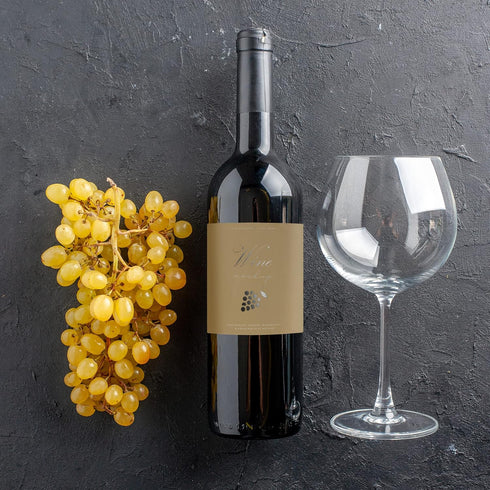 Mr-Label 4” x 3-1/3” Waterproof Matte White Wine Label, for Inkjet & Laser Printer