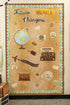 Teacher Created Resources Travel The Map Future World Changers Bulletin Board Set 14" x 19-1/2" globe by Teacher Created Resources