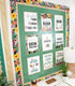 Carson Dellosa 36 Feet Floral Garden Bulletin Board Borders, Straight Classroom Borders for Bulletin Board and White