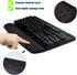 BRILA Keyboard Wrist Rest Support Cushion Pad for Computer, Laptop, Office Work, PC Gaming - Memory Foam Gel