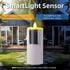 OPENDE 2.5"x6.5", Decor,Set 1 Solar Candles Outdoor Waterproof, Dusk to Dawn, Solar Powered Flameless Candles