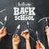 CHALKY CROWN 5pc White Chalk Markers, Non-Toxic Liquid Chalkboard Markers for Windows
