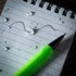 Rite in the Rain Weatherproof Mechanical Pencil, Hi-Viz Green Barrel, 1.3mm Dark Lead, 12 Refills (No. HV15)