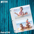 Better Office Products Photo Album Refill Sheets, 5 x 7 Inch, Heavyweight 3 Ring Photo Binder Page Refills