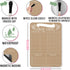 Hadley Designs Magnetic Chore Chart for Kids & Families – Reusable Dry Erase Responsibility Board, 12x17
