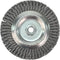 Mercer Industries 186040-6" x 3/16" x 5/8"-11 Stringer Bead Wire Wheel, .020 Stainless Steel Wire