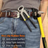 MUTUACTOR Magnetic Tool Belt Clip,Non-Slip Magnet Tool Holder for Belt,2Pack Strong Magnetic Clip Tool Belt Accessories for Hammer Screwdrivers Adjustable Wrench Magnetic Tools and Hardware by MUTUACTOR