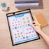 50 Packs Ndsox Oversized Dry Erase Pockets Reusable Plastic Sleeves Clear Job Ticket Holders Heavy Duty Transparent