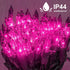 MYGOTO Purple Christmas Lights Outdoor, 2 Pack 13 Feet 50 Count Halloween String Lights for Garden Party Christmas Decor