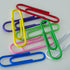 Officemate Vinyl Coated #2 Paper Clips, Assorted Colors, Tub of 1000