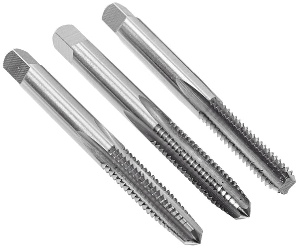 Kodiak Cutting Tools KCT202717 USA Made Hand Threading Tap Set, 1/4-20, Includes Taper, Plug, Bottom Taps, 3 Pack