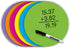 Teacher Created Resources Spot On Dry-Erase Desktop Writing Spots Bright Circles, 10-1/2" by Teacher Created Resources