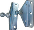Angled Lift Support Bracket Outside Mount, Zinc Plated 10 Gauge Steel, Gas Shock Mounting