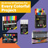 Chalkboard Markers Set of 8 - Washable, Erasable Chalk Ink Dry Erase Pens for School & Glass