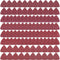 AUSTOR 100 Pieces Triangle Sanding Pads, Triangular Sandpaper Sheets for 3-1/8 Inch Oscillating Multi Tool