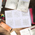 Mr. Pen- Graph Paper Sticky Notes, 6 Pads, 3x3 Inch, Math Graph Paper, Grid Sticky Notes
