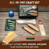 DIY04 Set BeaverCraft Wood Spoon Carving Kit for Beginners - Whittling Includes Spoon Carving Tools, Sloyd Whittling
