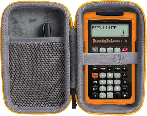 Khanka Hard Carrying Bag for Calculated Industries 4088 Machinist Calc Pro 2 Advanced Machining Calculator Replacement