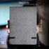 Wildlife Grid Reporter A6 Notebook - PU Leather Hardcover Pocket Journal with Elastic Closure