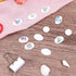 Beupy 32Pcs 32 Runner Bib Clips with Sheets DIY Stickers Reusable, Easy to Use Lightweight Safety Lock Fasteners