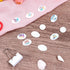 Beupy 32Pcs 32 Runner Bib Clips with Sheets DIY Stickers Reusable, Easy to Use Lightweight Safety Lock Fasteners