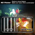ALIDE E12 100w Bulbs C7,5000K White,1200lm T6 10W E12 Bulbs Lamp,Non-dimmable,0.73x 3.15inch,5 Pack LED Candelabra